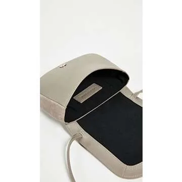 See by Chloe Women's Hana Mini Saddle Bag, Motty Grey, One Size