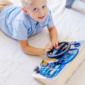 Melissa & Doug Vroom & Zoom Interactive Steering Wheel for Kids