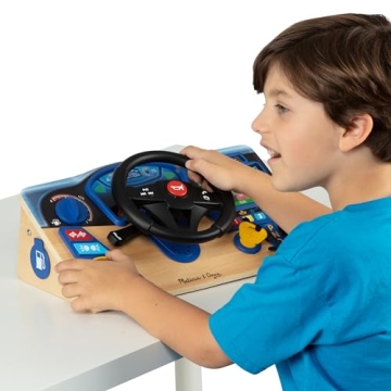 Melissa & Doug Vroom & Zoom Interactive Steering Wheel for Kids