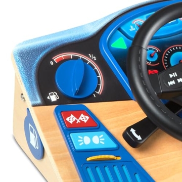Melissa & Doug Vroom & Zoom Interactive Steering Wheel for Kids