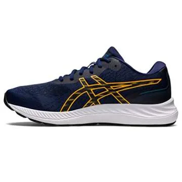 ASICS Men's Gel-Excite 9 Running Shoes, 10, DEEP Ocean/Amber