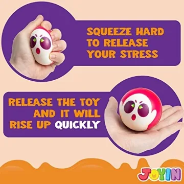 Halloween Stress Balls: 24 Fun Squishy Toys for All Ages