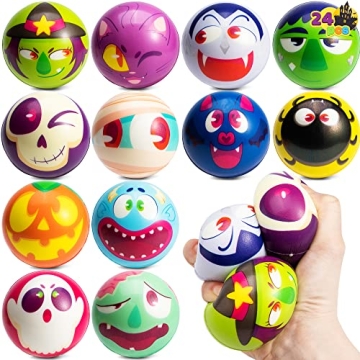 Halloween Stress Balls: 24 Fun Squishy Toys for All Ages