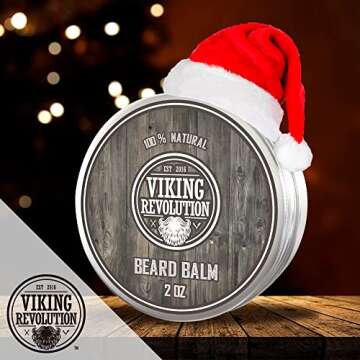 Viking Revolution Citrus Beard Balm - Moisturizing Beard Care