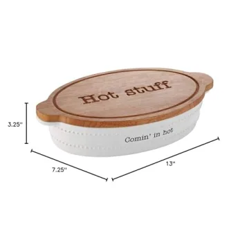 Mud Pie Baker and Trivet Set