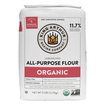 King Arthur Organic Flour - Premium Unbleached Baking Flour