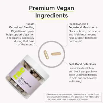 Rae Wellness Rebalance - Vegan Hormone Support for Women