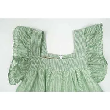 ContiKids Girls Frill Sleeve Dress for 2-5 Years Old