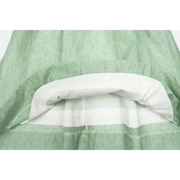 ContiKids Girls Dresses Frill Sleeve Fly Skirt Dress, Fly Green, 2-3 Years