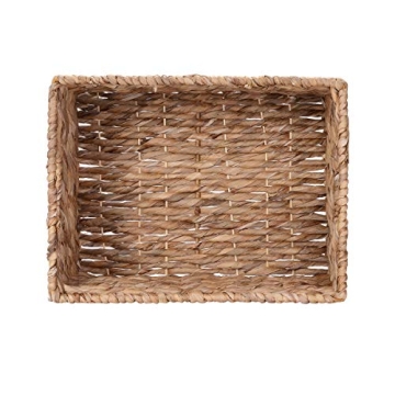 Villacera Handmade Wicker Baskets Set of 2 for Home Storage