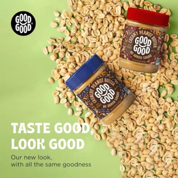 Good Good Crunchy & Creamy Peanut Butter - Keto Friendly Treat