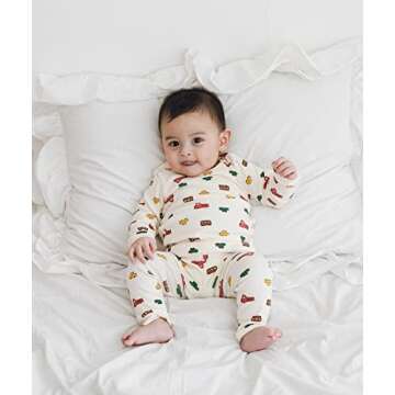AVAUMA Baby Pajama Set for Boys and Girls 6M-8T