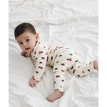 AVAUMA Baby Pajama Set for Boys and Girls 6M-8T