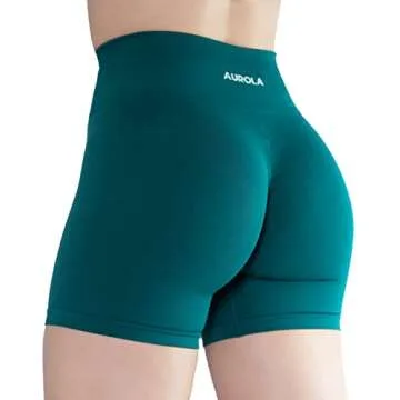 AUROLA Women's Workout Shorts - Stylish Activewear for Fitness