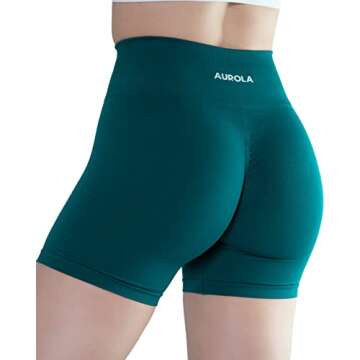 AUROLA Women's Workout Shorts - Stylish Activewear for Fitness