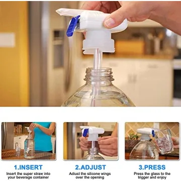 Automatic Electric Tap Spill-Proof Beverage Dispenser 2-Pack