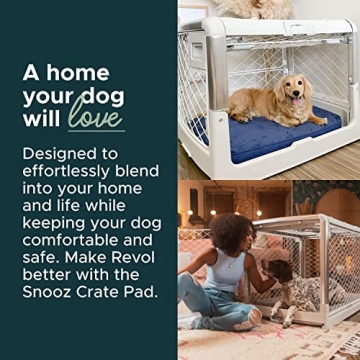 Stylish Collapsible Diggs Revol Dog Crate for Small Dogs