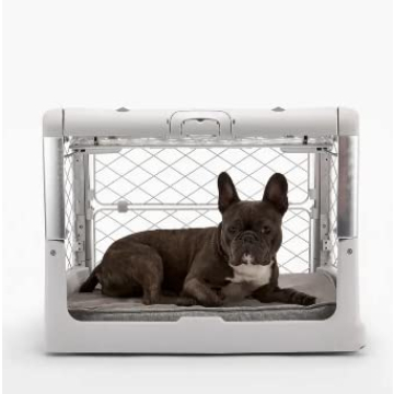 Stylish Collapsible Diggs Revol Dog Crate for Small Dogs