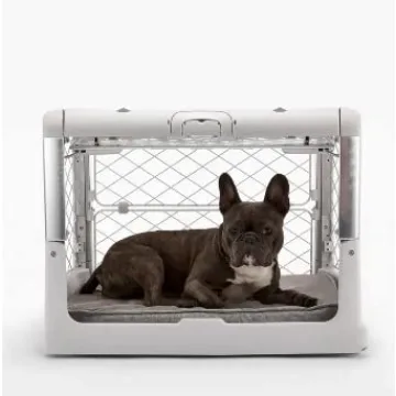 Stylish Collapsible Diggs Revol Dog Crate for Small Dogs