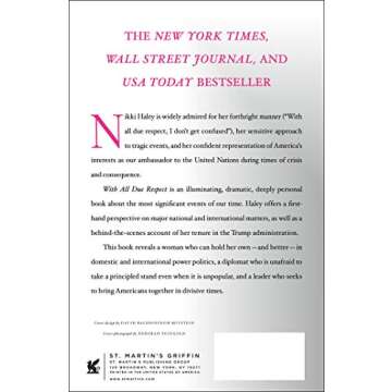 With All Due Respect: A Memoir of Insight and Diplomacy by Nikki Haley