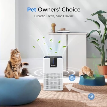 H13 HEPA Air Purifier for Large Rooms up to 1250 Ft²