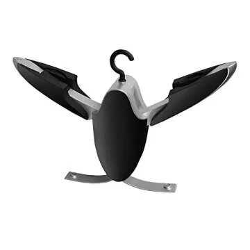 Car Coat Hanger with Backseat Storage Hook, for All Kinds of Clothes Jackets Suits Handbags, Purses, Coats, and Grocery Bags – Universal, Foldable, Suitable for Automotive, RV, Truck, SUV