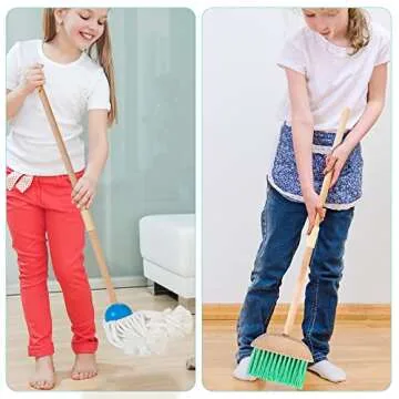 Kids Cleaning Set with Vacuum for Ages 3+, Pretend Play