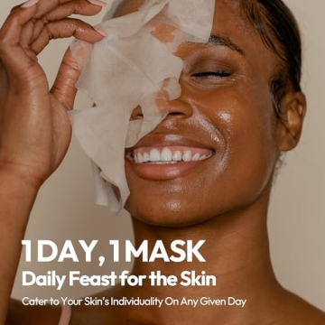 LAPCOS Revitalizing Variety Pack Sheet Masks for Glowing Skin