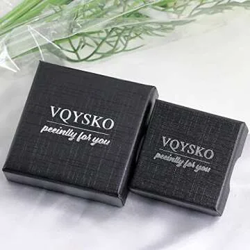 VQYSKO Stylish Stainless Steel Stacking Ring for All