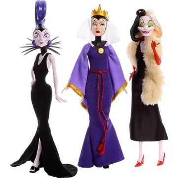 Disney Villains Doll Trio Featuring Evil Queen & More