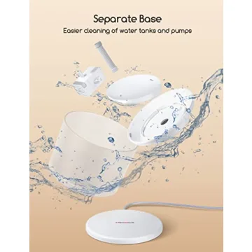 Meowant Cat Water Fountain - Wireless, Low Noise & BPA-Free