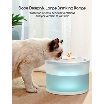 Meowant Cat Water Fountain - Wireless, Low Noise & BPA-Free