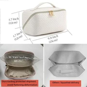 Large Capacity Travel Cosmetic Bag for Women - Stylish & Practical