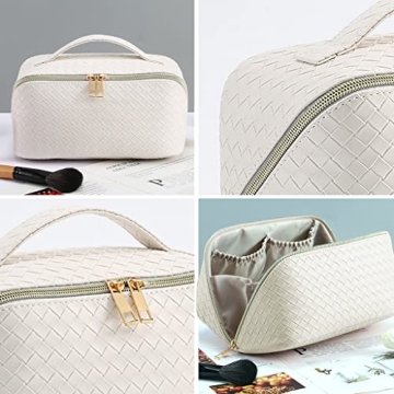 Large Capacity Travel Cosmetic Bag for Women - Stylish & Practical