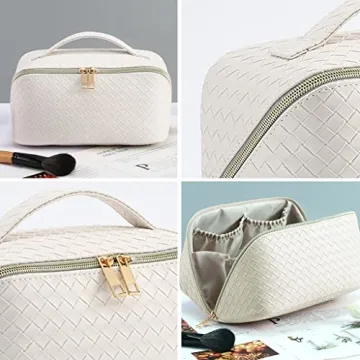 Large Capacity Travel Cosmetic Bag for Women - Stylish & Practical