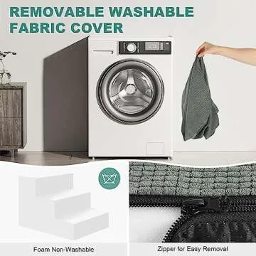 Sicilaien Dog Stairs for Pets - 3 Steps High Density Foam