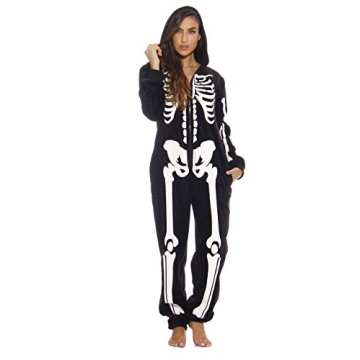 6259-M Just Love Skeleton Adult Onesie Pajamas - Fun Comfort for Adults!
