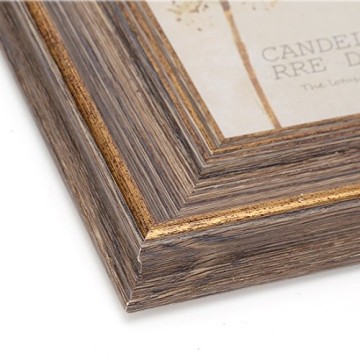 Elegant 6x8 Rustic Vintage Picture Frame for Decor