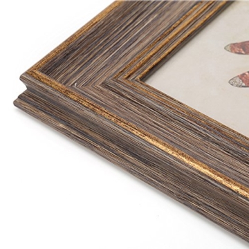 Elegant 6x8 Rustic Vintage Picture Frame for Decor