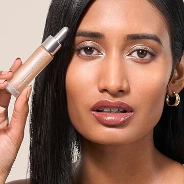 COVER FX Custom Bronzer Drops - Gilded Glow: Rich Bronze - 1 Fl Oz - Radiant Glow Liquid Bronzer - C...