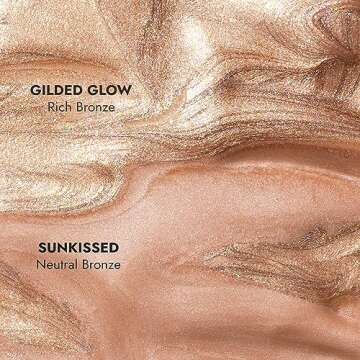 COVER FX Custom Bronzer Drops - Gilded Glow: Rich Bronze - 1 Fl Oz - Radiant Glow Liquid Bronzer - Customizable Color