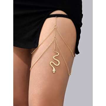 Stylish Rhinestone Body Chain Jewelry for Women