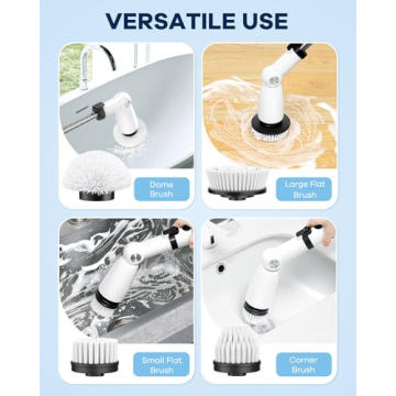 MABOGU Electric Spin Scrubber for Easy Bathroom Cleaning