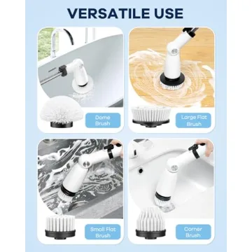 MABOGU Electric Spin Scrubber for Easy Bathroom Cleaning
