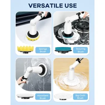 MABOGU Electric Spin Scrubber for Easy Bathroom Cleaning