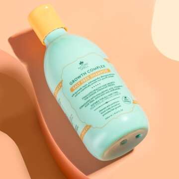 Nature Spell Hair Shampoo for Hair Growth, Infused with Ayurvedic Herbs, Vegan & Sulphate-Free, Suitable for All Hair Types, 10.14 Fl Oz