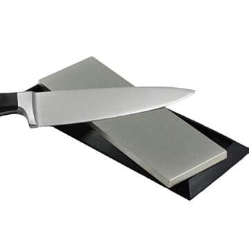 Ultra Sharp Diamond Sharpening Stone - Extra Fine 1200 Grit - 8 x 3