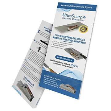 Ultra Sharp Diamond Sharpening Stone - Perfect Knife Edges