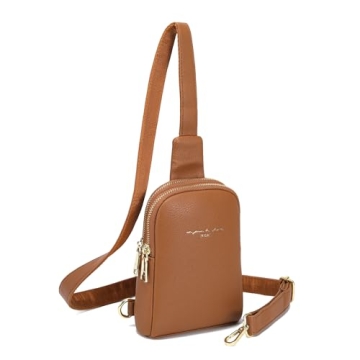 Stylish INICAT Vegan Leather Crossbody Sling Bag for Women
