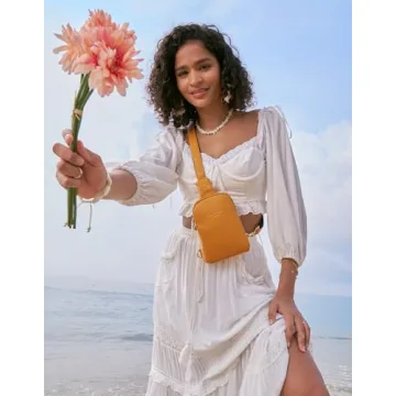 Stylish INICAT Vegan Leather Crossbody Sling Bag for Women